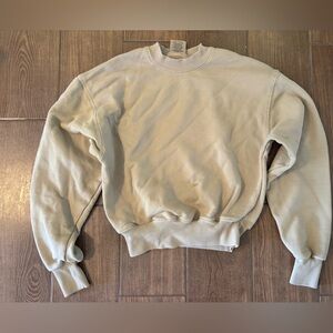 SKIMS Taupe Cotton Pullover